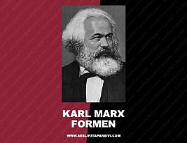 Karl Marx – Formen Kapitalist Üretim Öncesi Biçimler