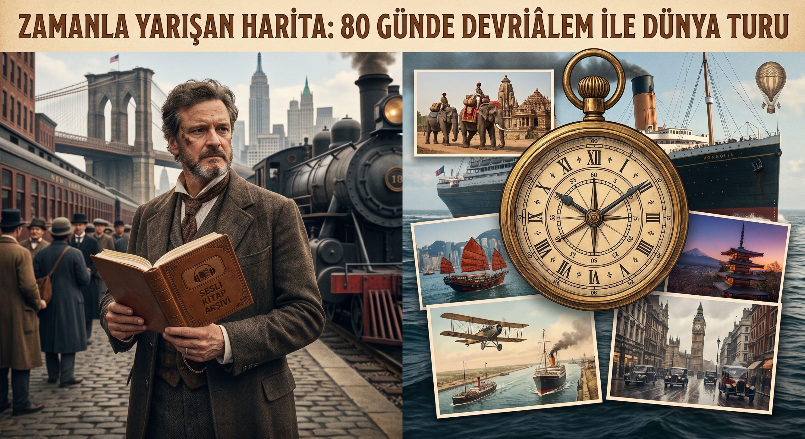 Zamanla Yarışan Harita: 80 Günde Devriâlem ile Dünya Turu